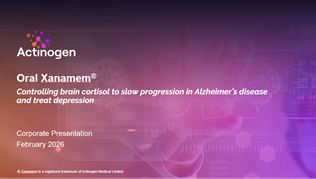 latest corporate presentation